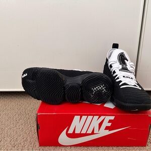 Nike Lebron 16s Black and White Men's Sneakers